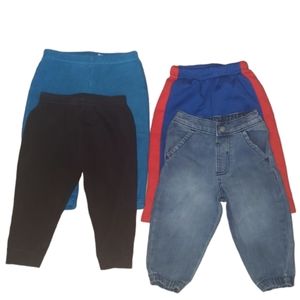 ⭐3/$10⭐Baby Boy 12m Pants Lot